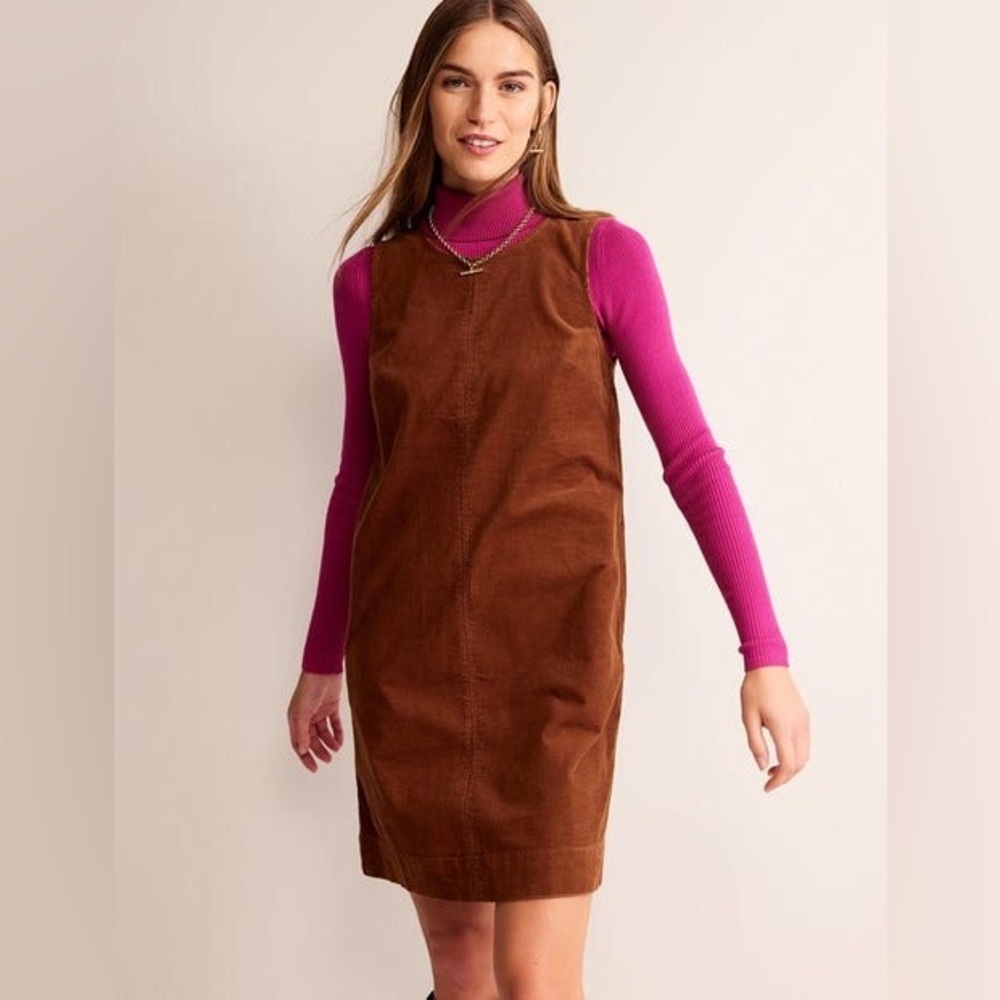 NWOT Boden Evie Cord Shift Dress